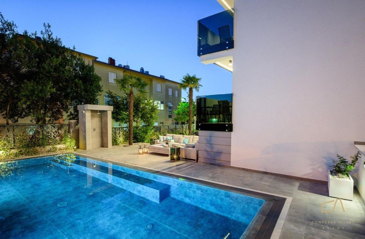 Luxury Apartments In Villa Curiera Malinska Chambre photo
